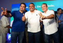 Cicinho Lima lança oficialmente pré-candidatura a deputado estadual ao lado de Murilo Galdino e Nabor Wanderley